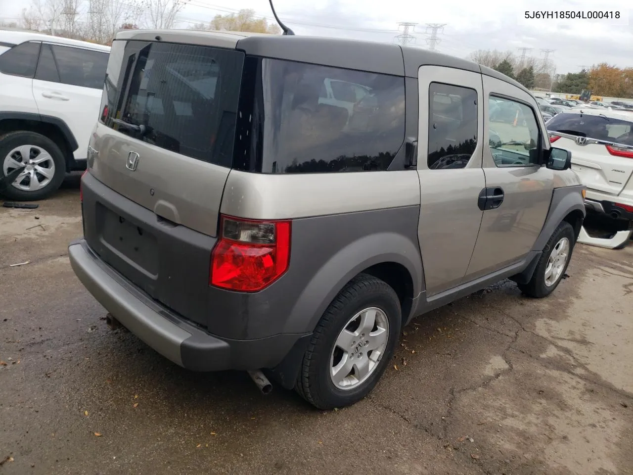 2004 Honda Element Ex VIN: 5J6YH18504L000418 Lot: 77222024