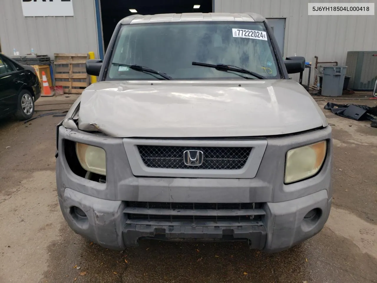 2004 Honda Element Ex VIN: 5J6YH18504L000418 Lot: 77222024