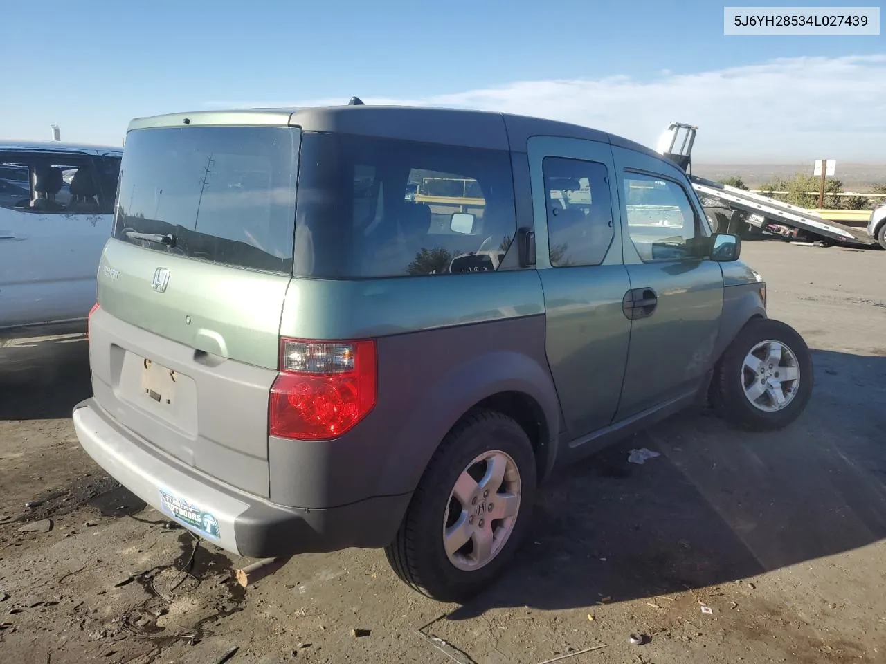 2004 Honda Element Ex VIN: 5J6YH28534L027439 Lot: 77601674