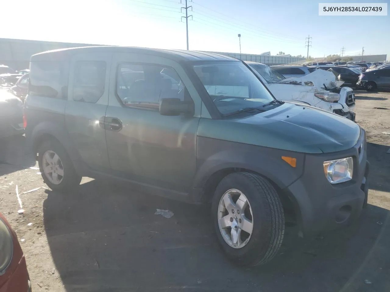 2004 Honda Element Ex VIN: 5J6YH28534L027439 Lot: 77601674