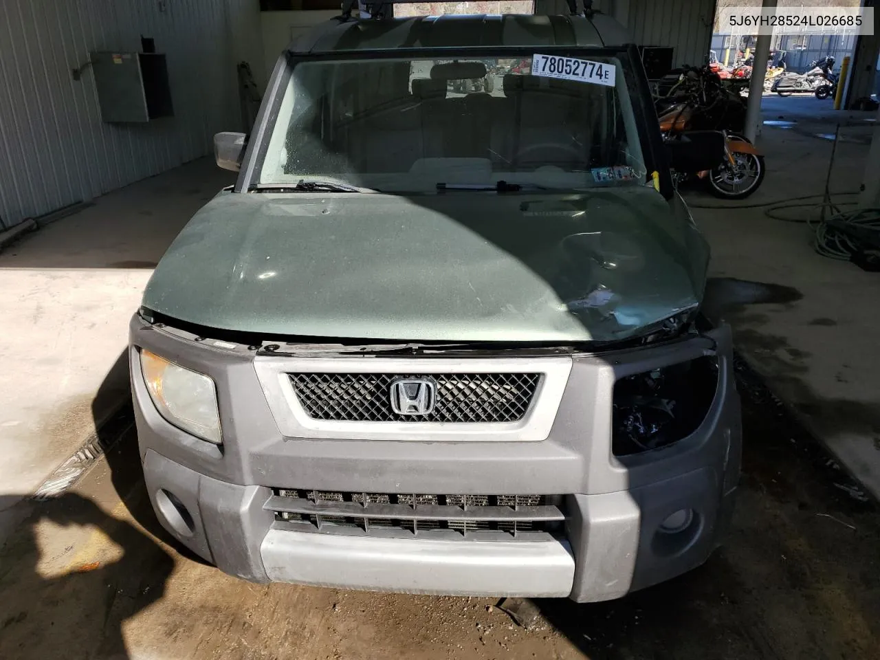 2004 Honda Element Ex VIN: 5J6YH28524L026685 Lot: 78052774