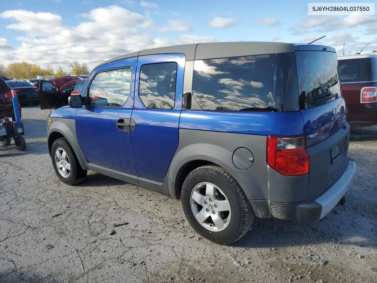 2004 Honda Element Ex VIN: 5J6YH28604L037550 Lot: 78743814