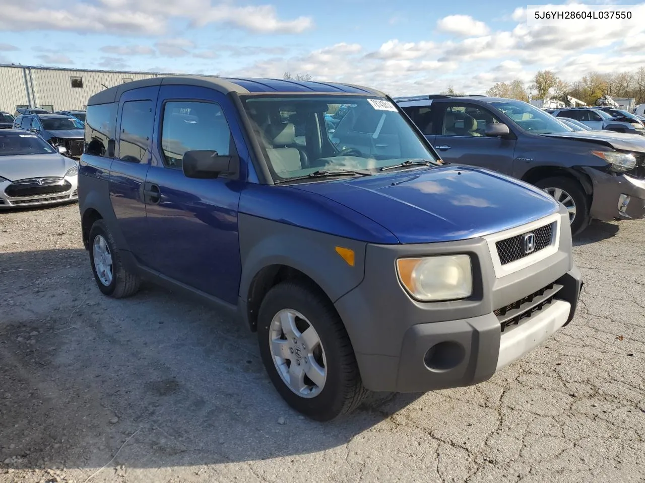 2004 Honda Element Ex VIN: 5J6YH28604L037550 Lot: 78743814