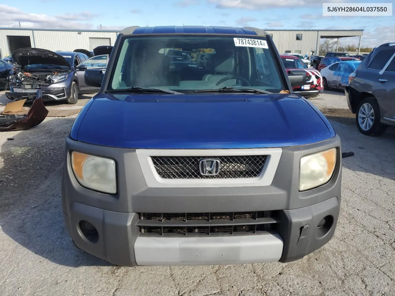 2004 Honda Element Ex VIN: 5J6YH28604L037550 Lot: 78743814