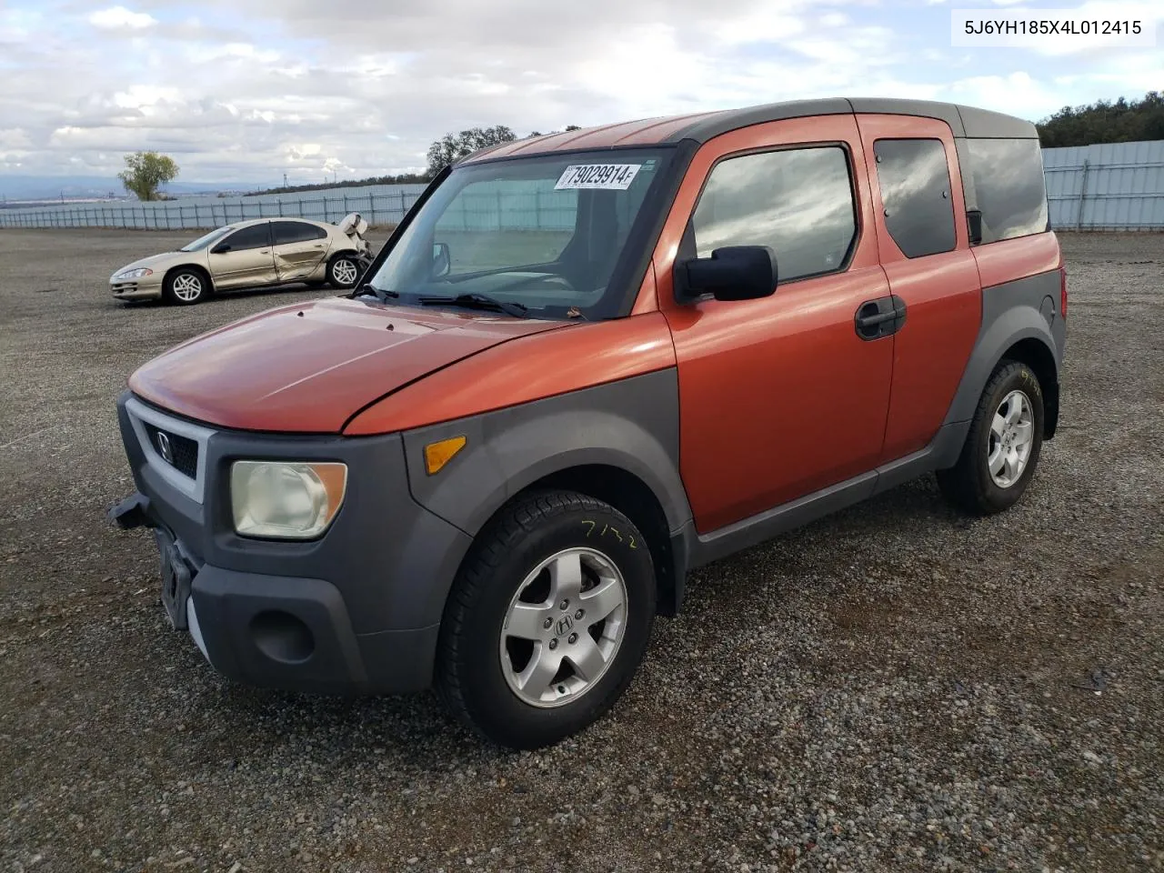 2004 Honda Element Ex VIN: 5J6YH185X4L012415 Lot: 79029914