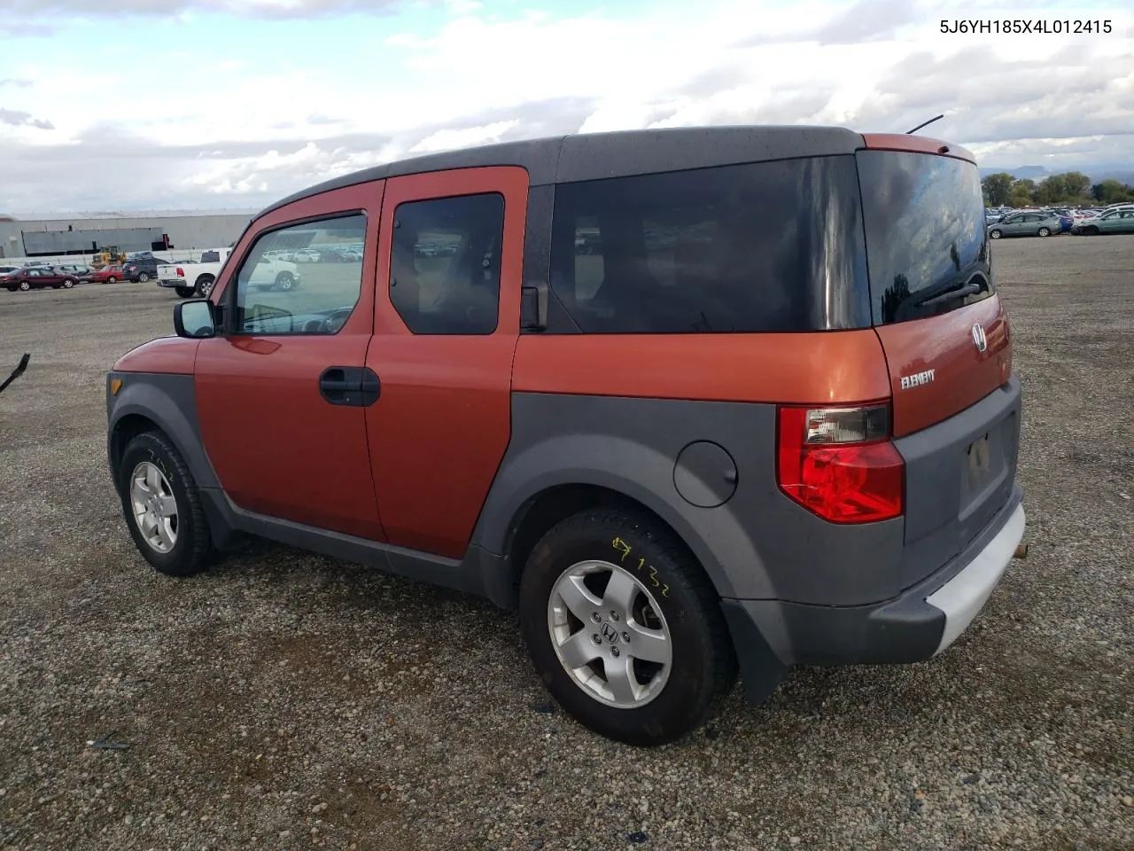 2004 Honda Element Ex VIN: 5J6YH185X4L012415 Lot: 79029914