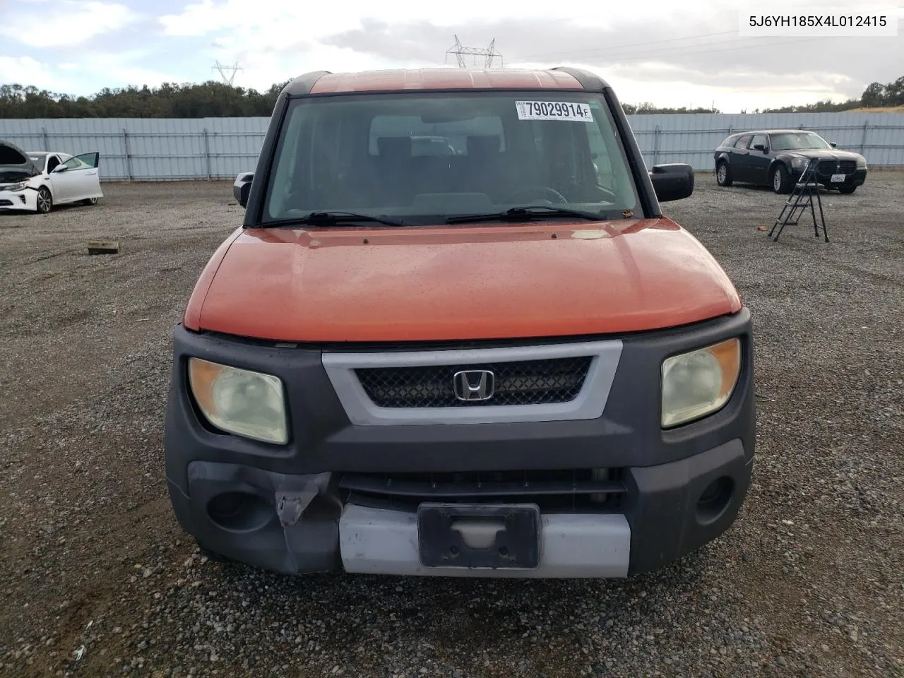 2004 Honda Element Ex VIN: 5J6YH185X4L012415 Lot: 79029914