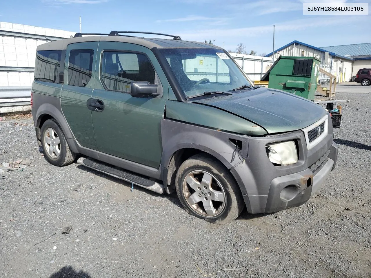 2004 Honda Element Ex VIN: 5J6YH28584L003105 Lot: 79249704