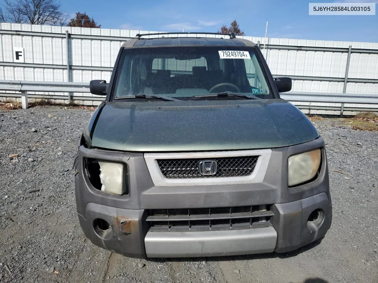 2004 Honda Element Ex VIN: 5J6YH28584L003105 Lot: 79249704