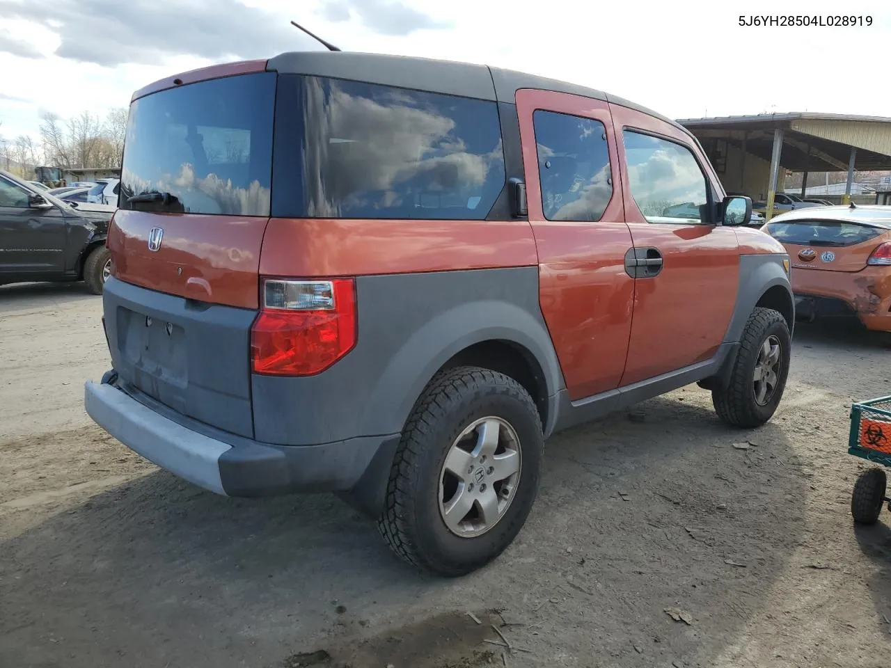 2004 Honda Element Ex VIN: 5J6YH28504L028919 Lot: 79461294