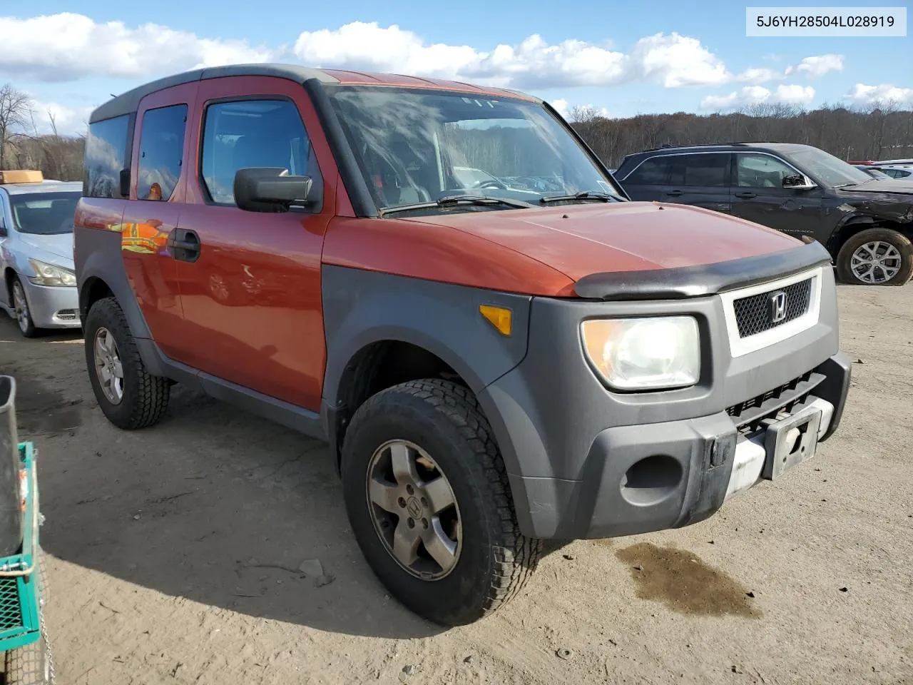 2004 Honda Element Ex VIN: 5J6YH28504L028919 Lot: 79461294