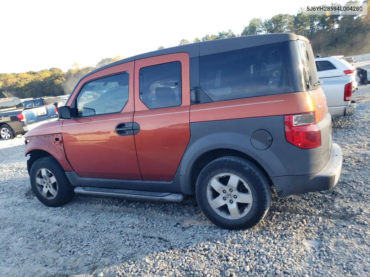 2004 Honda Element Ex VIN: 5J6YH28594L004280 Lot: 80127974