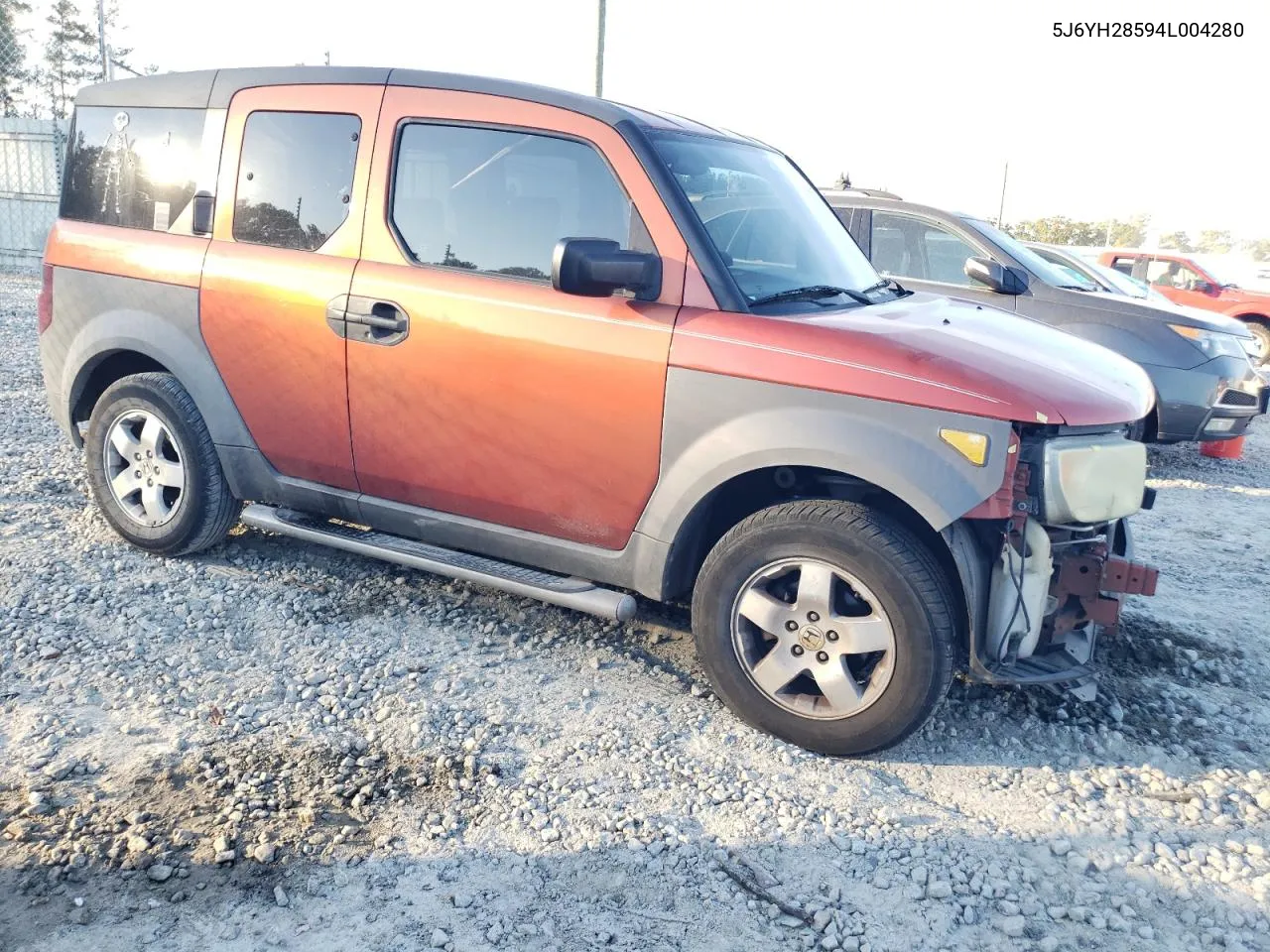 2004 Honda Element Ex VIN: 5J6YH28594L004280 Lot: 80127974