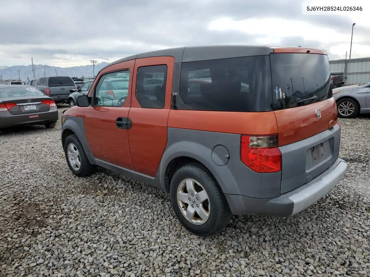 2004 Honda Element Ex VIN: 5J6YH28524L026346 Lot: 80845494