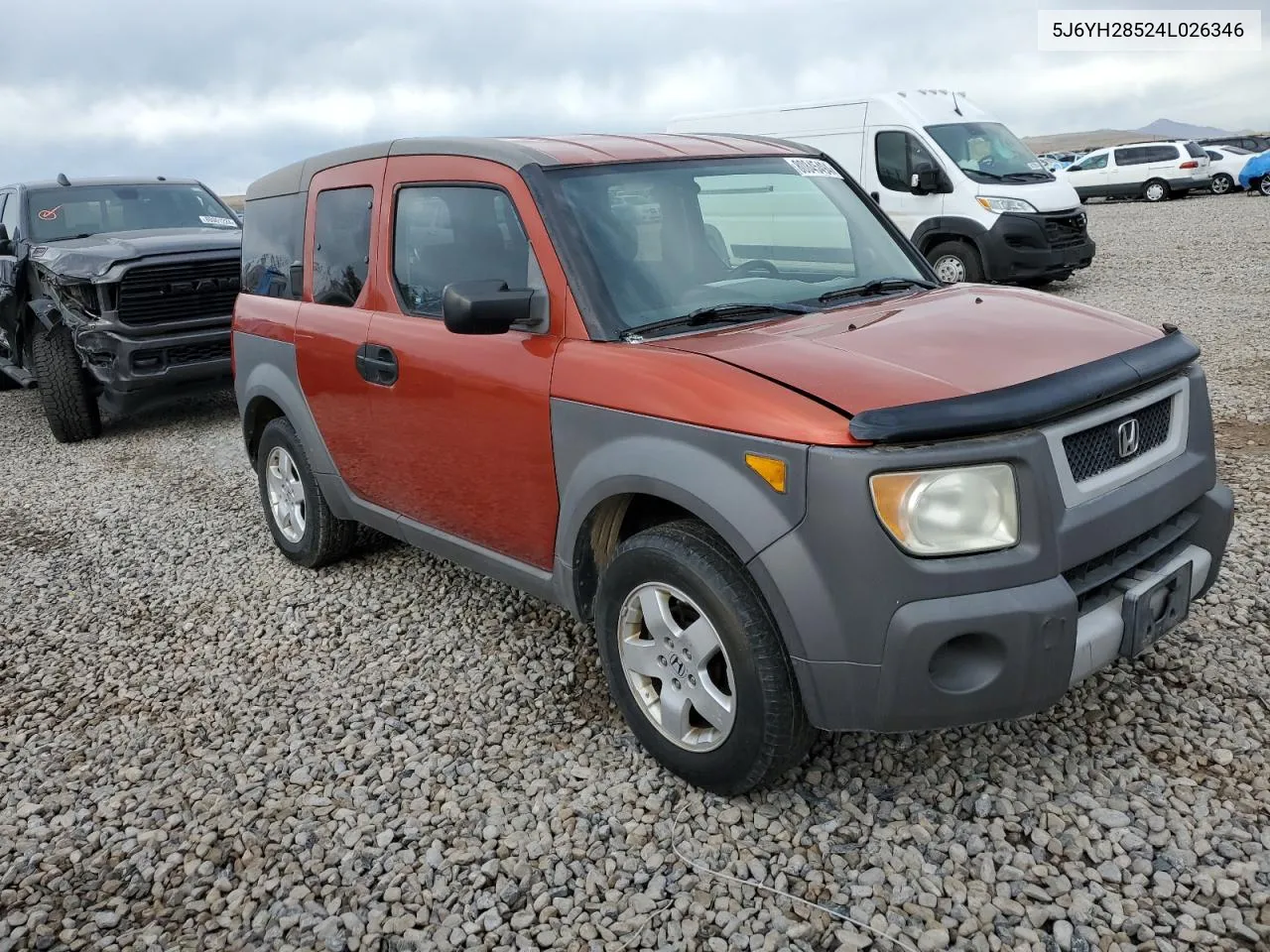 2004 Honda Element Ex VIN: 5J6YH28524L026346 Lot: 80845494