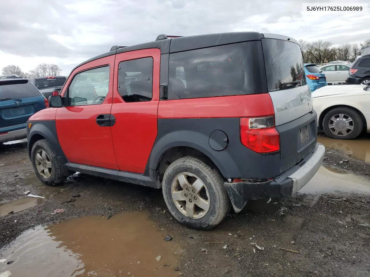 2005 Honda Element Ex VIN: 5J6YH17625L006989 Lot: 48597714