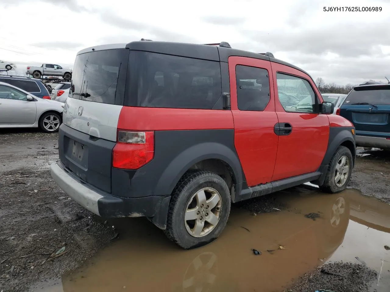 2005 Honda Element Ex VIN: 5J6YH17625L006989 Lot: 48597714