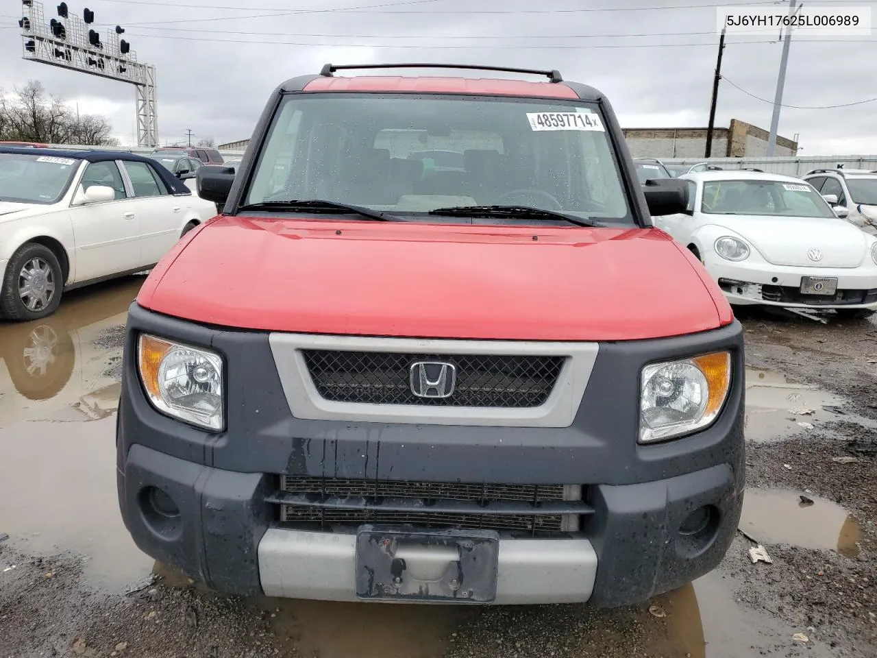 2005 Honda Element Ex VIN: 5J6YH17625L006989 Lot: 48597714