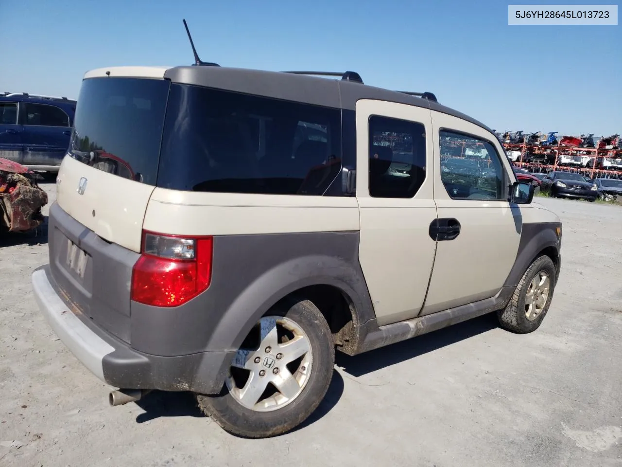 2005 Honda Element Ex VIN: 5J6YH28645L013723 Lot: 57001364