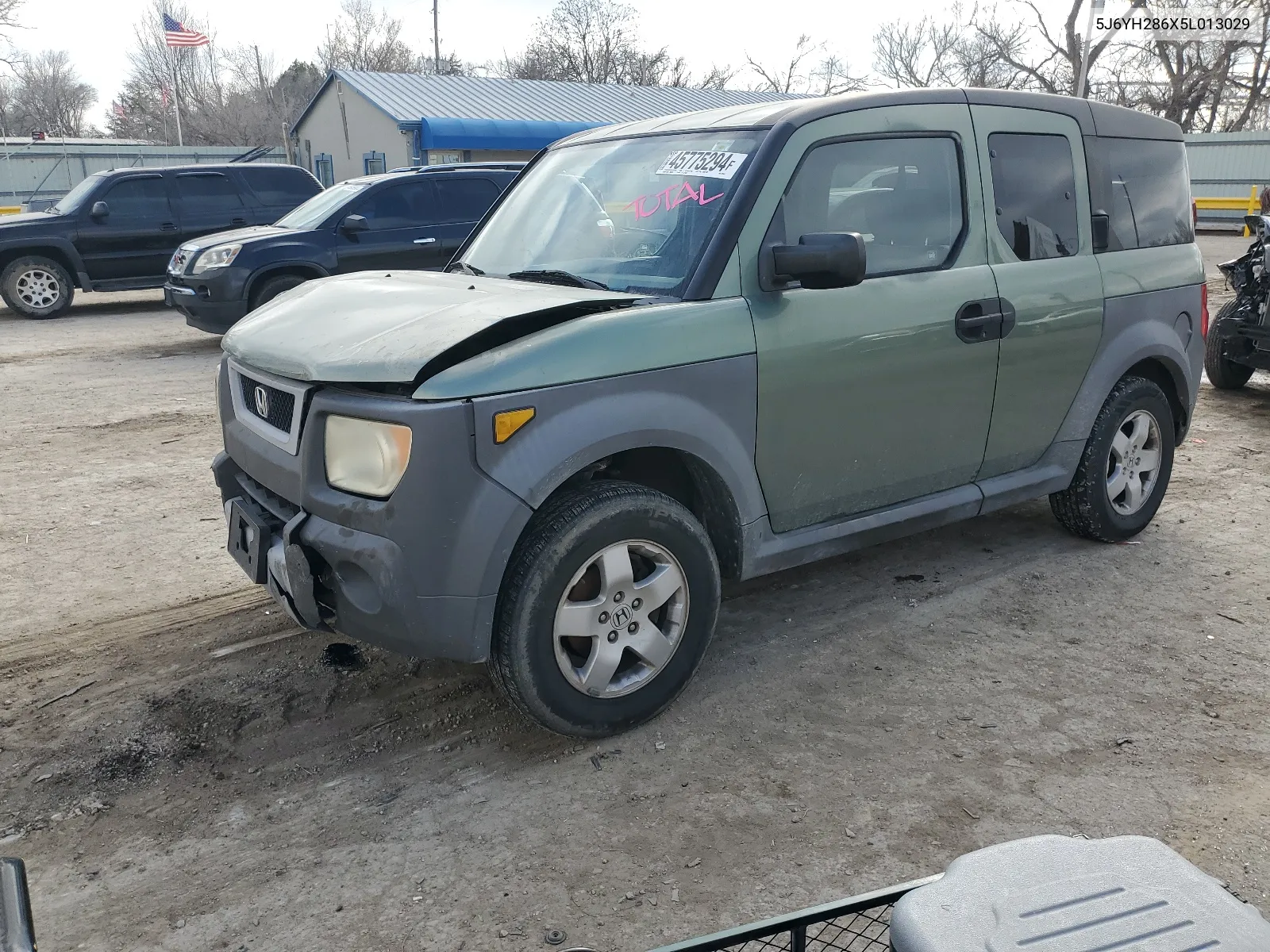 2005 Honda Element Ex VIN: 5J6YH286X5L013029 Lot: 63297004