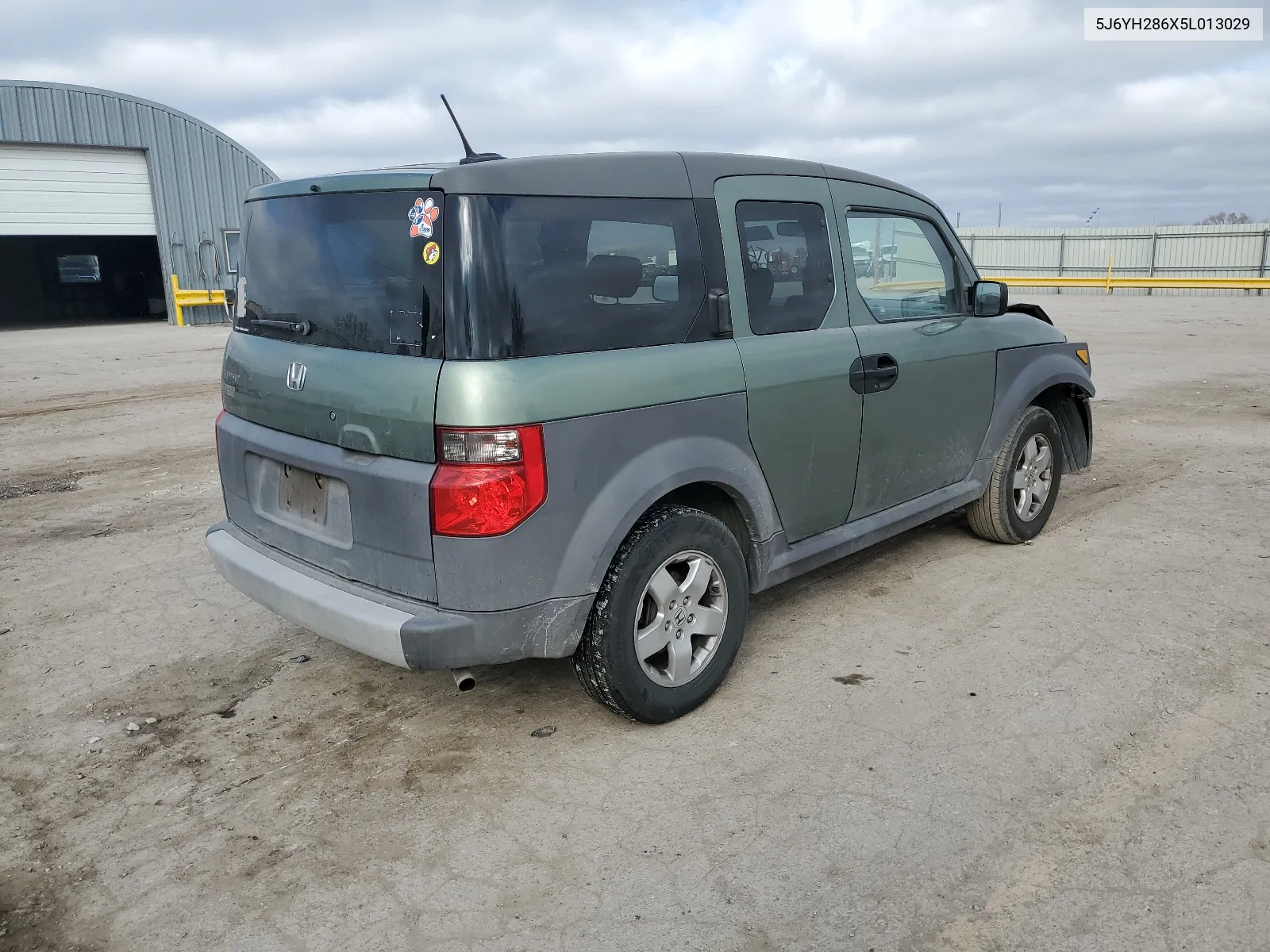 2005 Honda Element Ex VIN: 5J6YH286X5L013029 Lot: 63297004