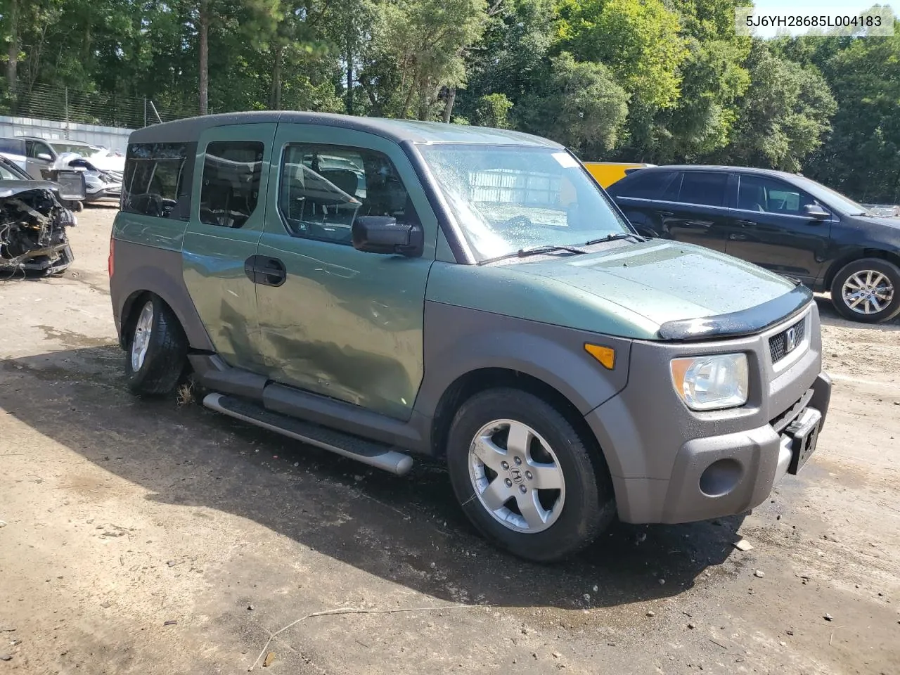 2005 Honda Element Ex VIN: 5J6YH28685L004183 Lot: 66922254