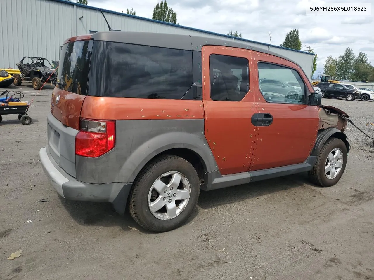 2005 Honda Element Ex VIN: 5J6YH286X5L018523 Lot: 67423354