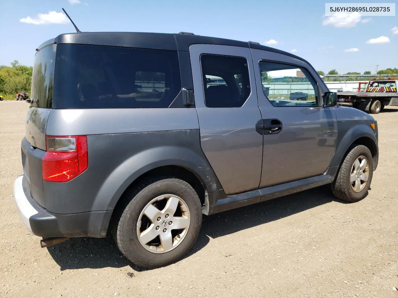 2005 Honda Element Ex VIN: 5J6YH28695L028735 Lot: 67495424