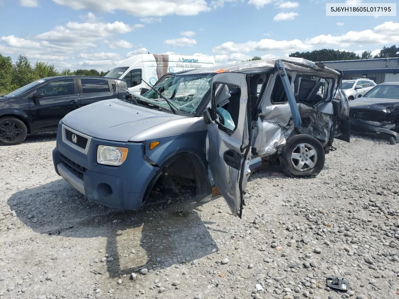 2005 Honda Element Ex VIN: 5J6YH18605L017195 Lot: 67747414