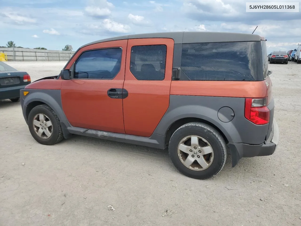 2005 Honda Element Ex VIN: 5J6YH28605L011368 Lot: 68131424