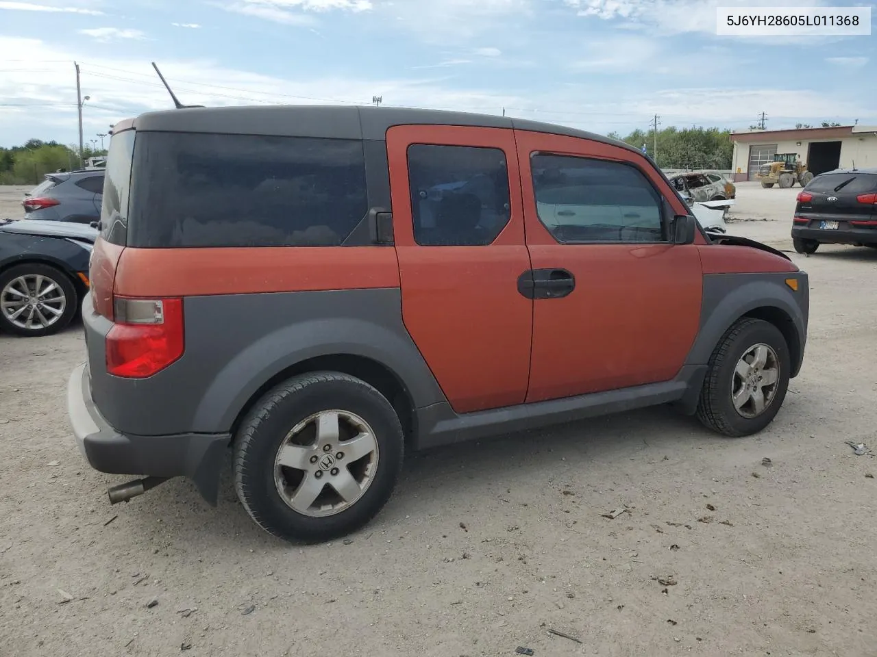 2005 Honda Element Ex VIN: 5J6YH28605L011368 Lot: 68131424