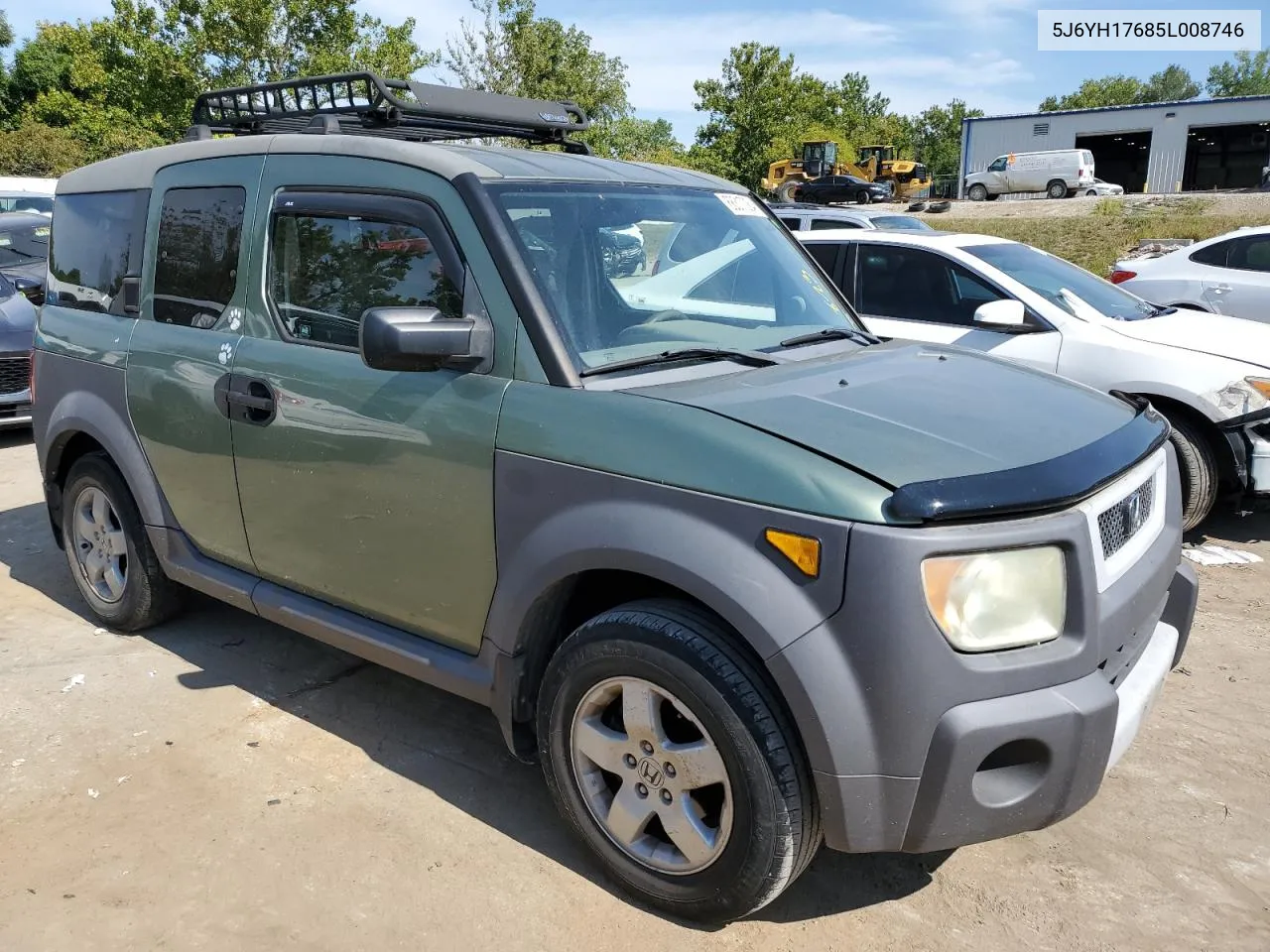 2005 Honda Element Ex VIN: 5J6YH17685L008746 Lot: 68317084