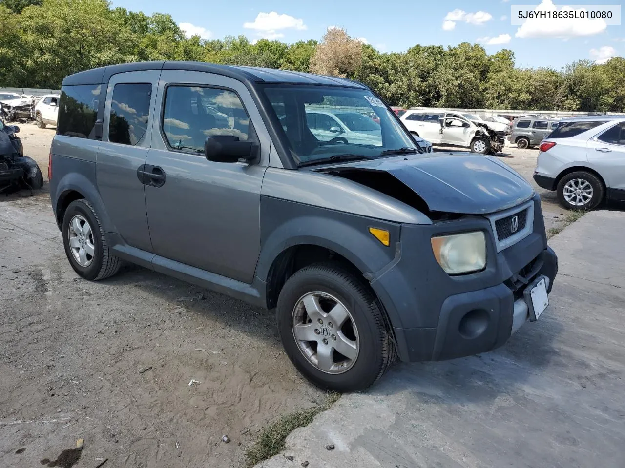 2005 Honda Element Ex VIN: 5J6YH18635L010080 Lot: 69519864