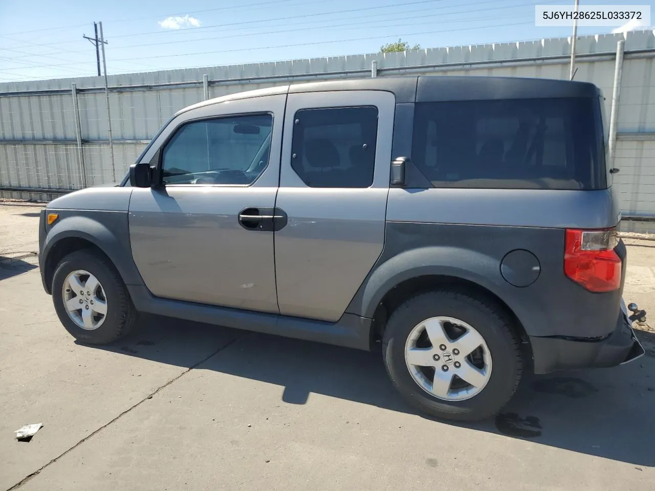 5J6YH28625L033372 2005 Honda Element Ex