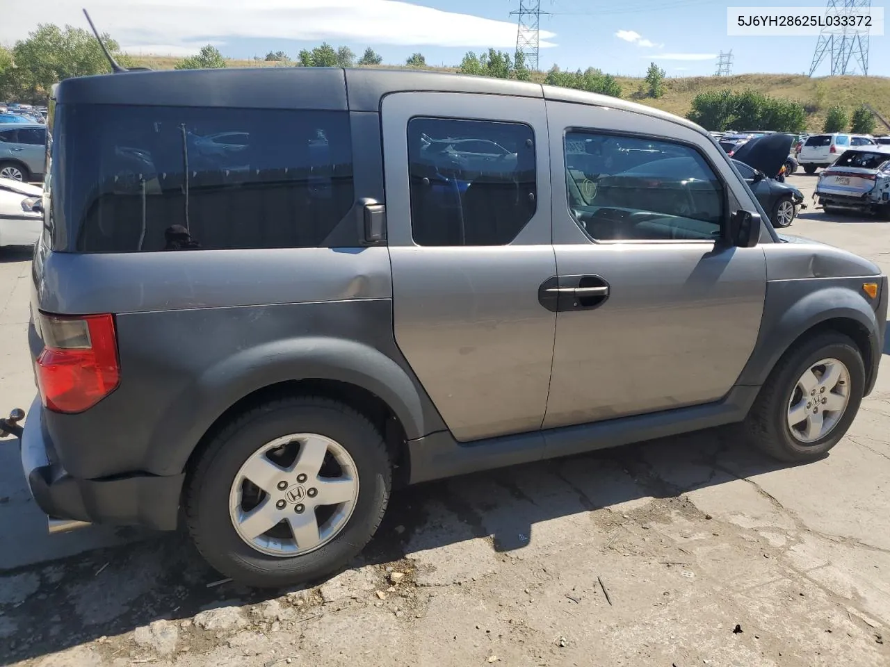 2005 Honda Element Ex VIN: 5J6YH28625L033372 Lot: 69821404