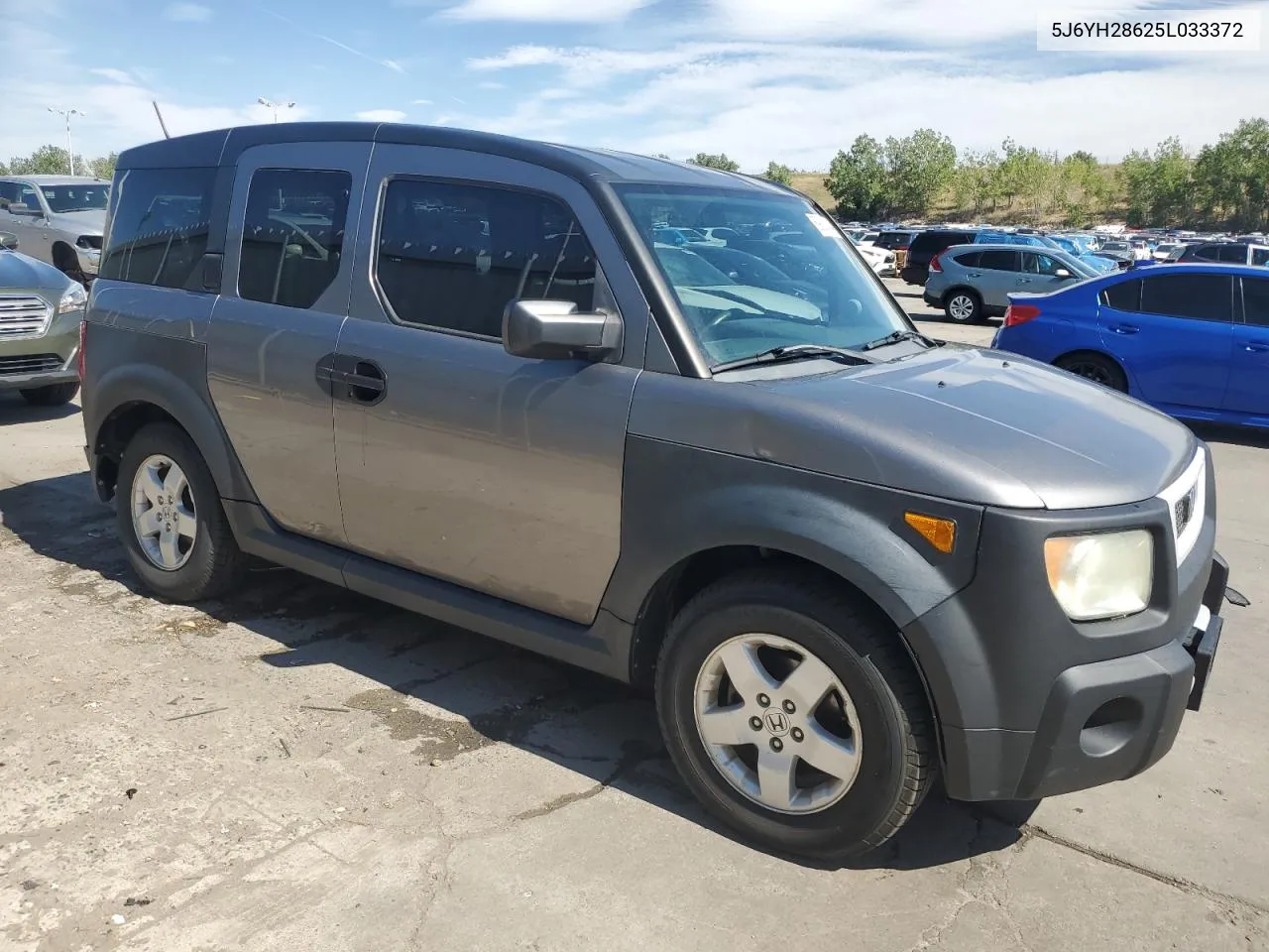 2005 Honda Element Ex VIN: 5J6YH28625L033372 Lot: 69821404