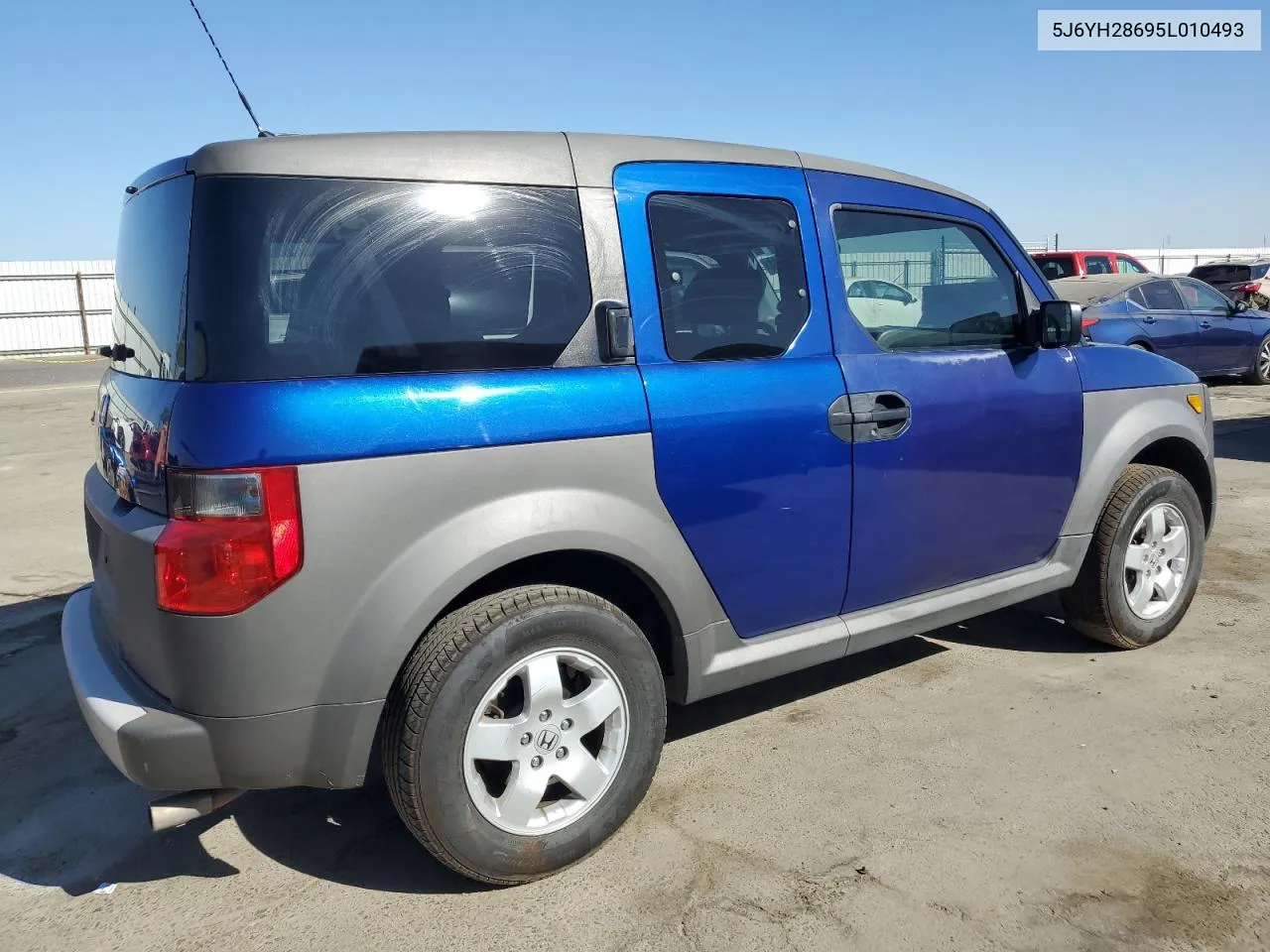 2005 Honda Element Ex VIN: 5J6YH28695L010493 Lot: 69996544