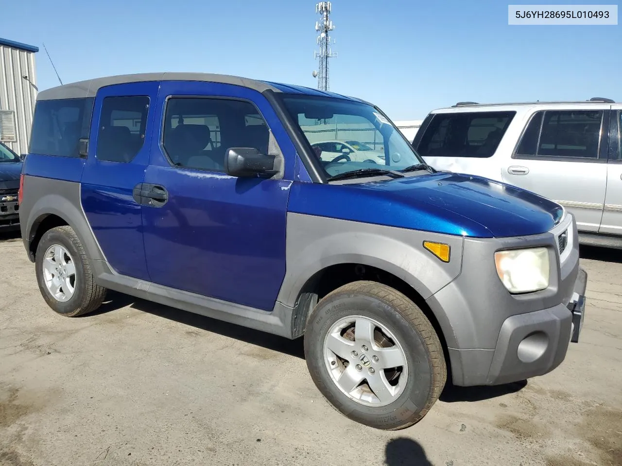 2005 Honda Element Ex VIN: 5J6YH28695L010493 Lot: 69996544