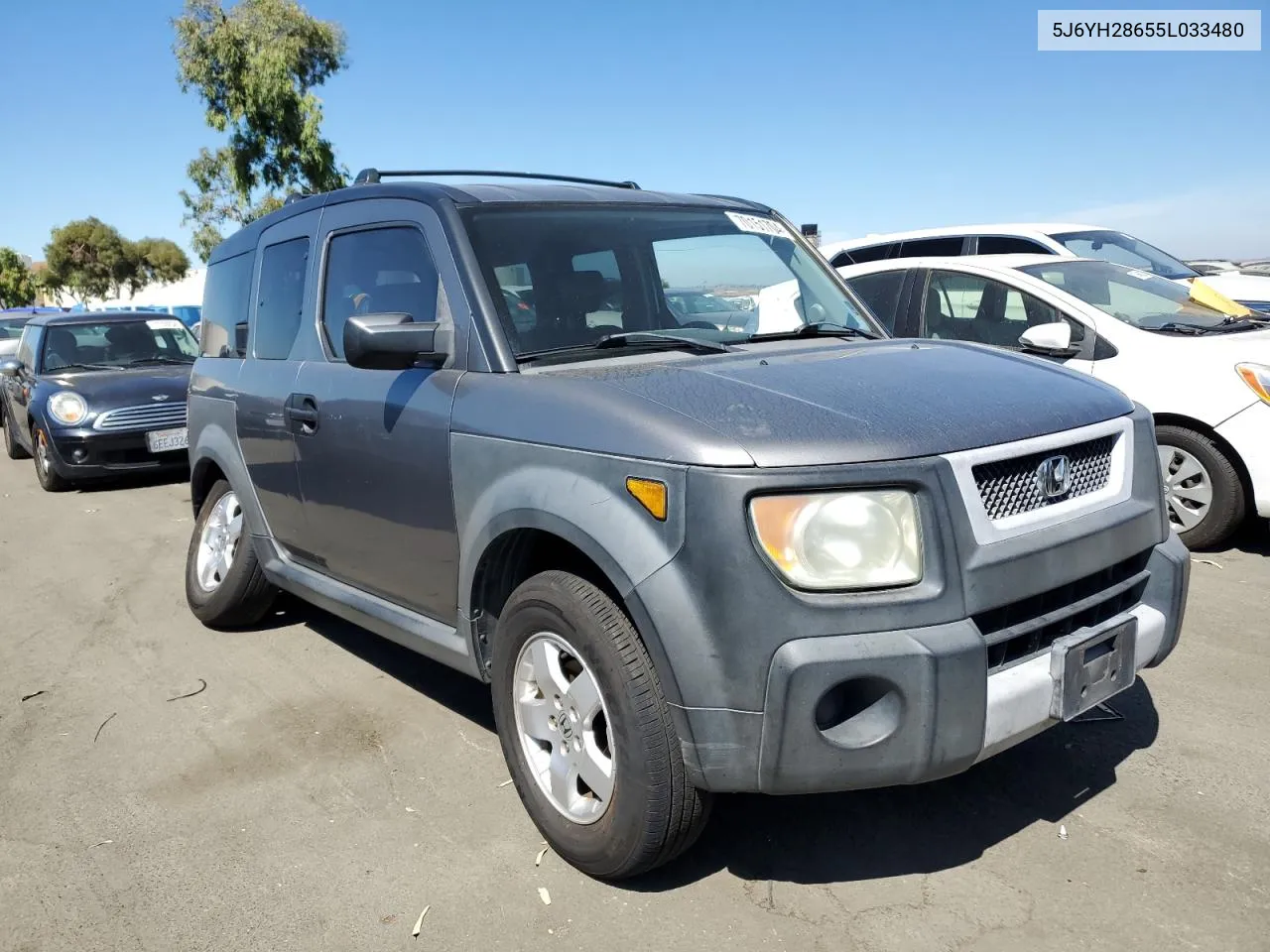 2005 Honda Element Ex VIN: 5J6YH28655L033480 Lot: 70151704