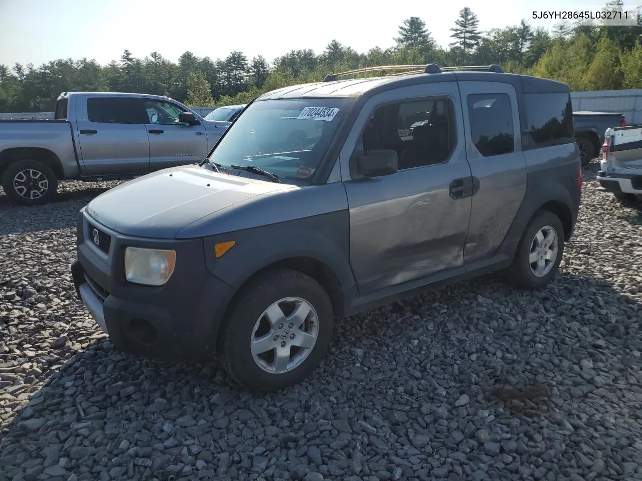 2005 Honda Element Ex VIN: 5J6YH28645L032711 Lot: 70244534