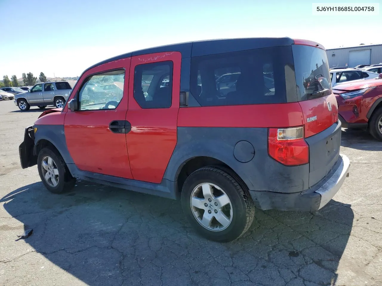 2005 Honda Element Ex VIN: 5J6YH18685L004758 Lot: 70340084