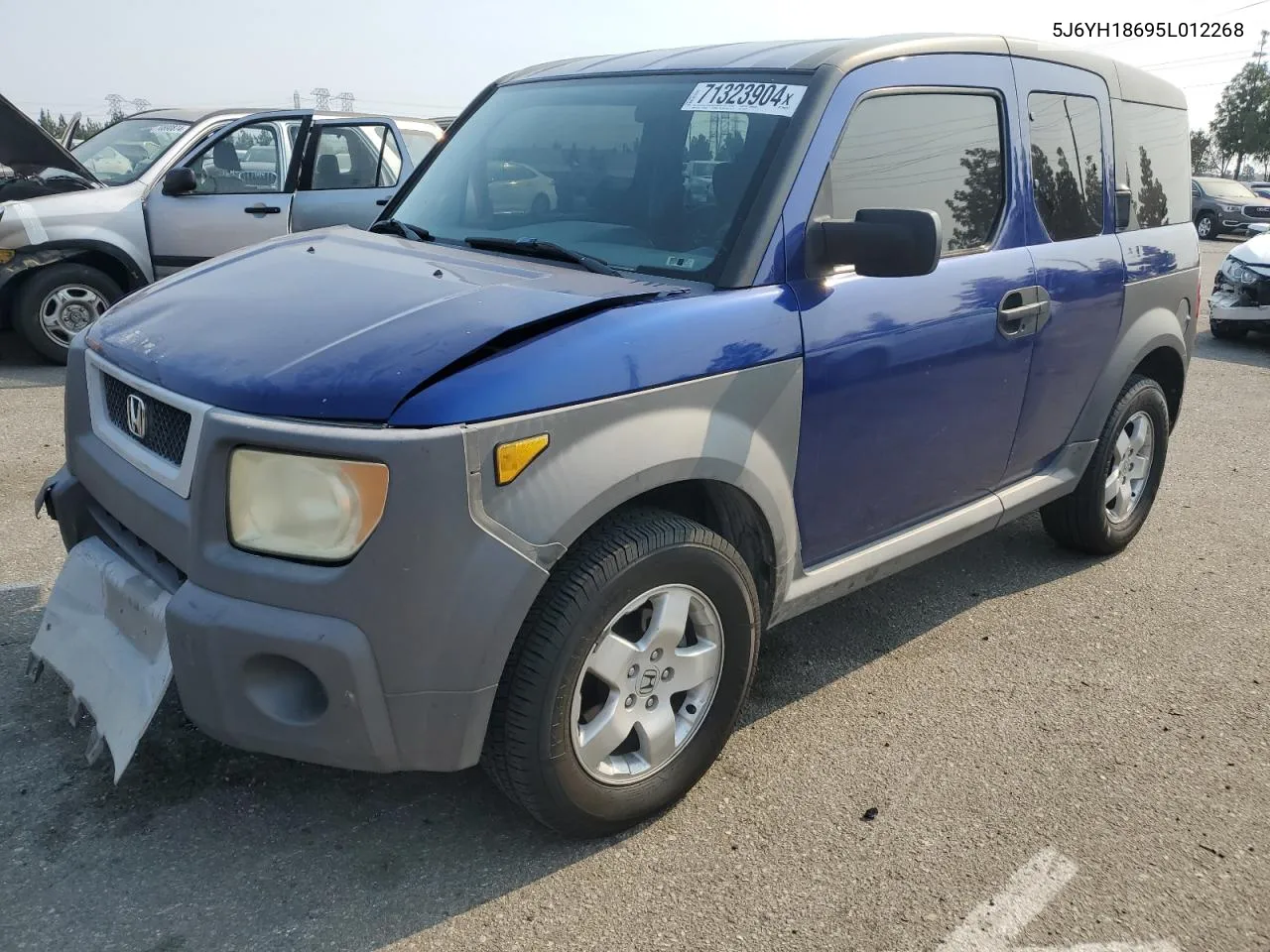 2005 Honda Element Ex VIN: 5J6YH18695L012268 Lot: 71323904