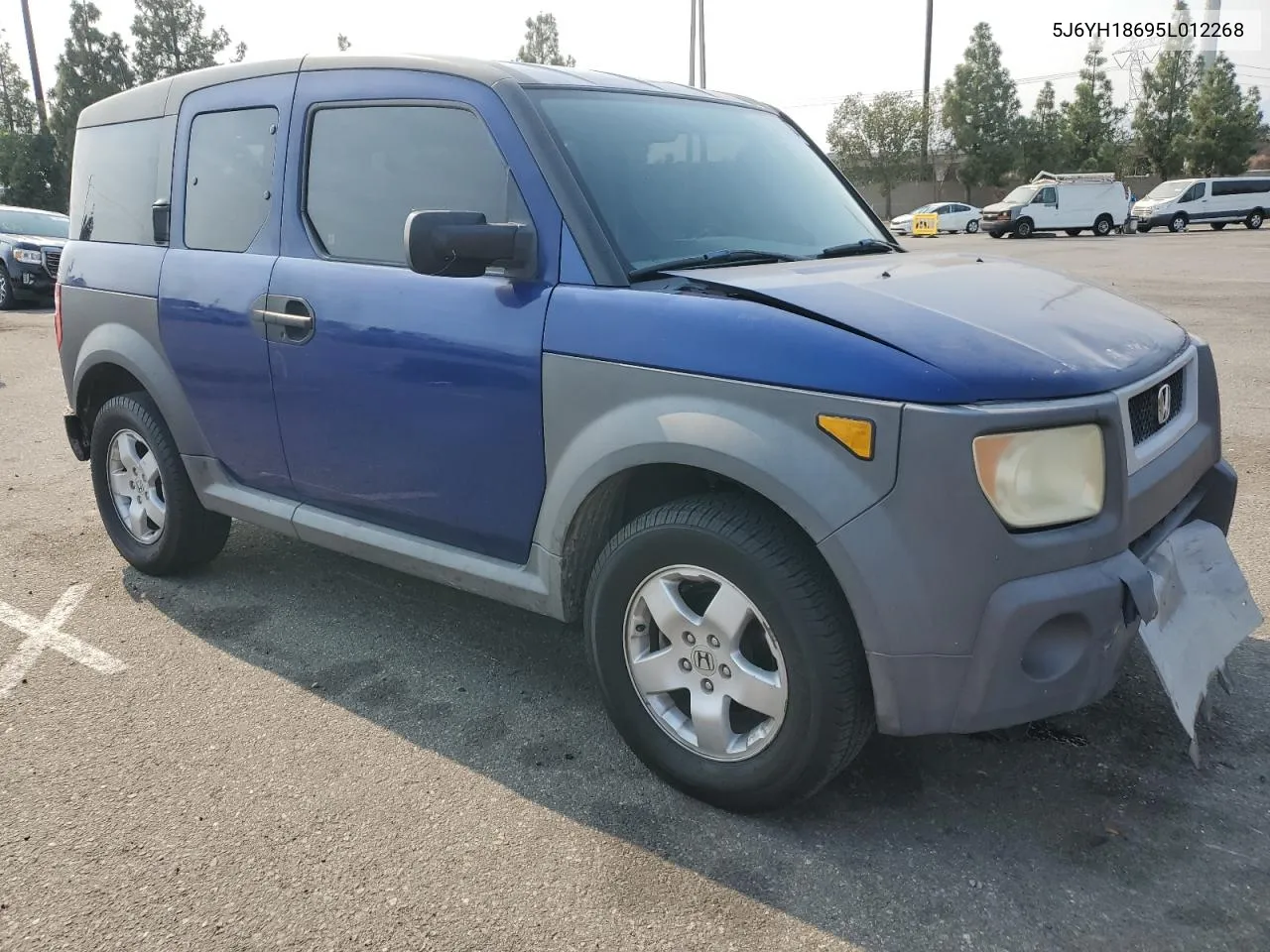 2005 Honda Element Ex VIN: 5J6YH18695L012268 Lot: 71323904