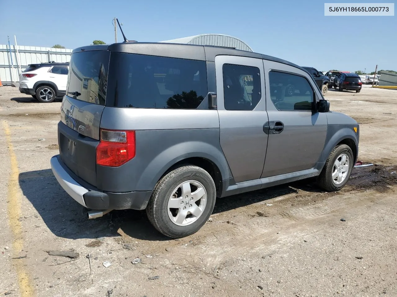 2005 Honda Element Ex VIN: 5J6YH18665L000773 Lot: 72038844