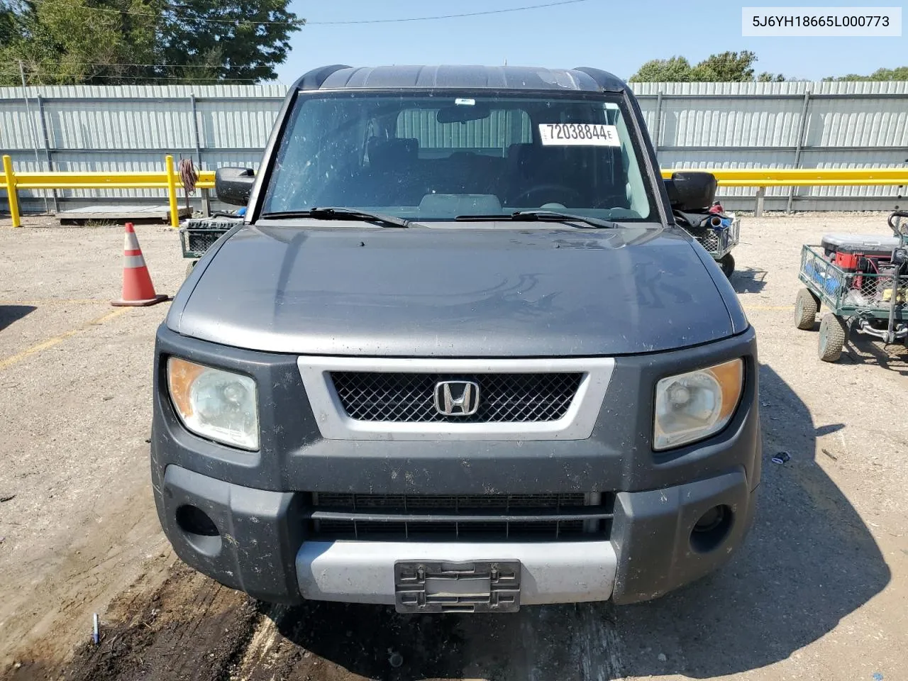 2005 Honda Element Ex VIN: 5J6YH18665L000773 Lot: 72038844