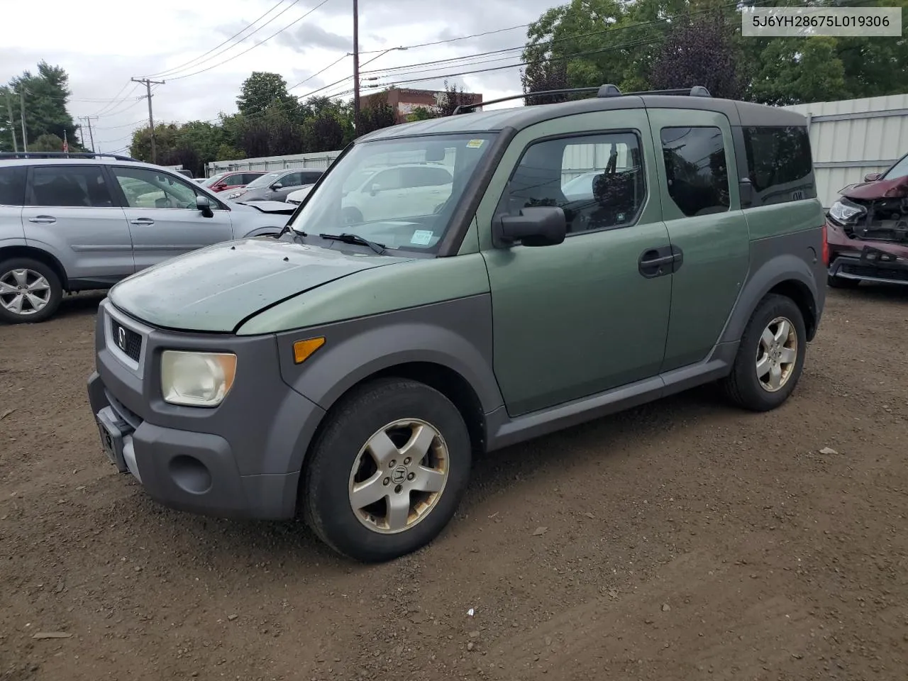 2005 Honda Element Ex VIN: 5J6YH28675L019306 Lot: 73004044