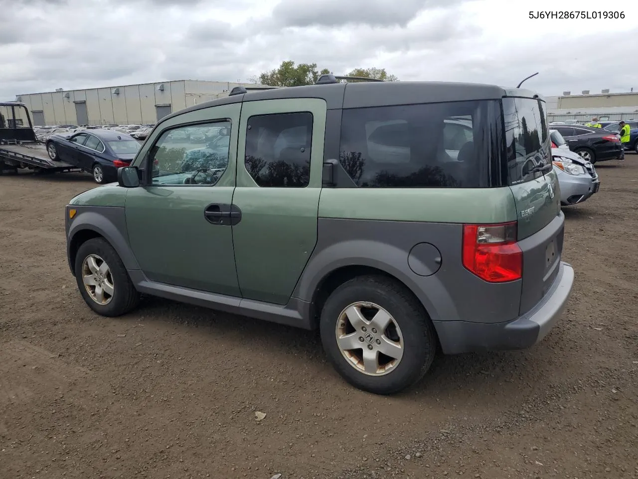 2005 Honda Element Ex VIN: 5J6YH28675L019306 Lot: 73004044