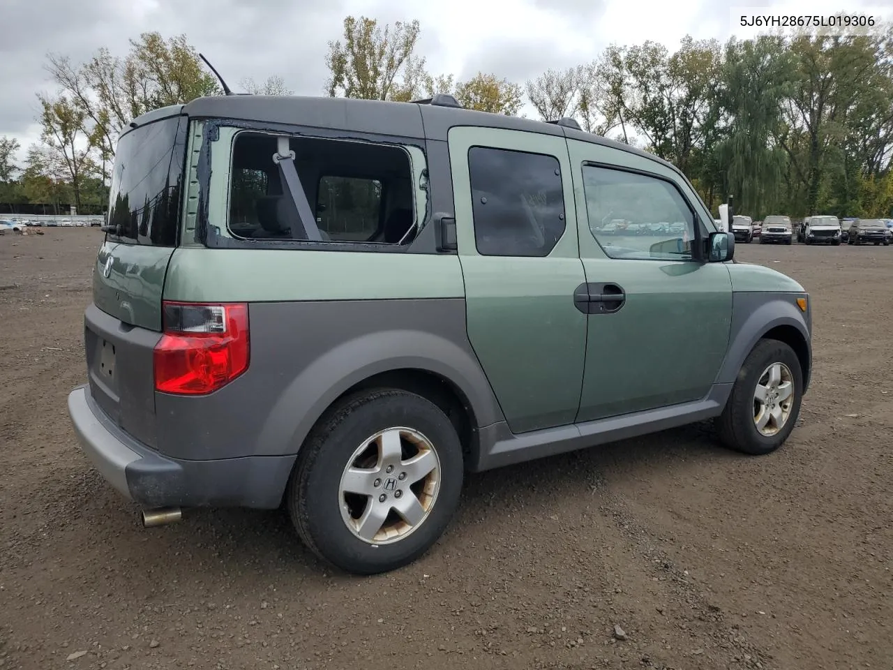 2005 Honda Element Ex VIN: 5J6YH28675L019306 Lot: 73004044