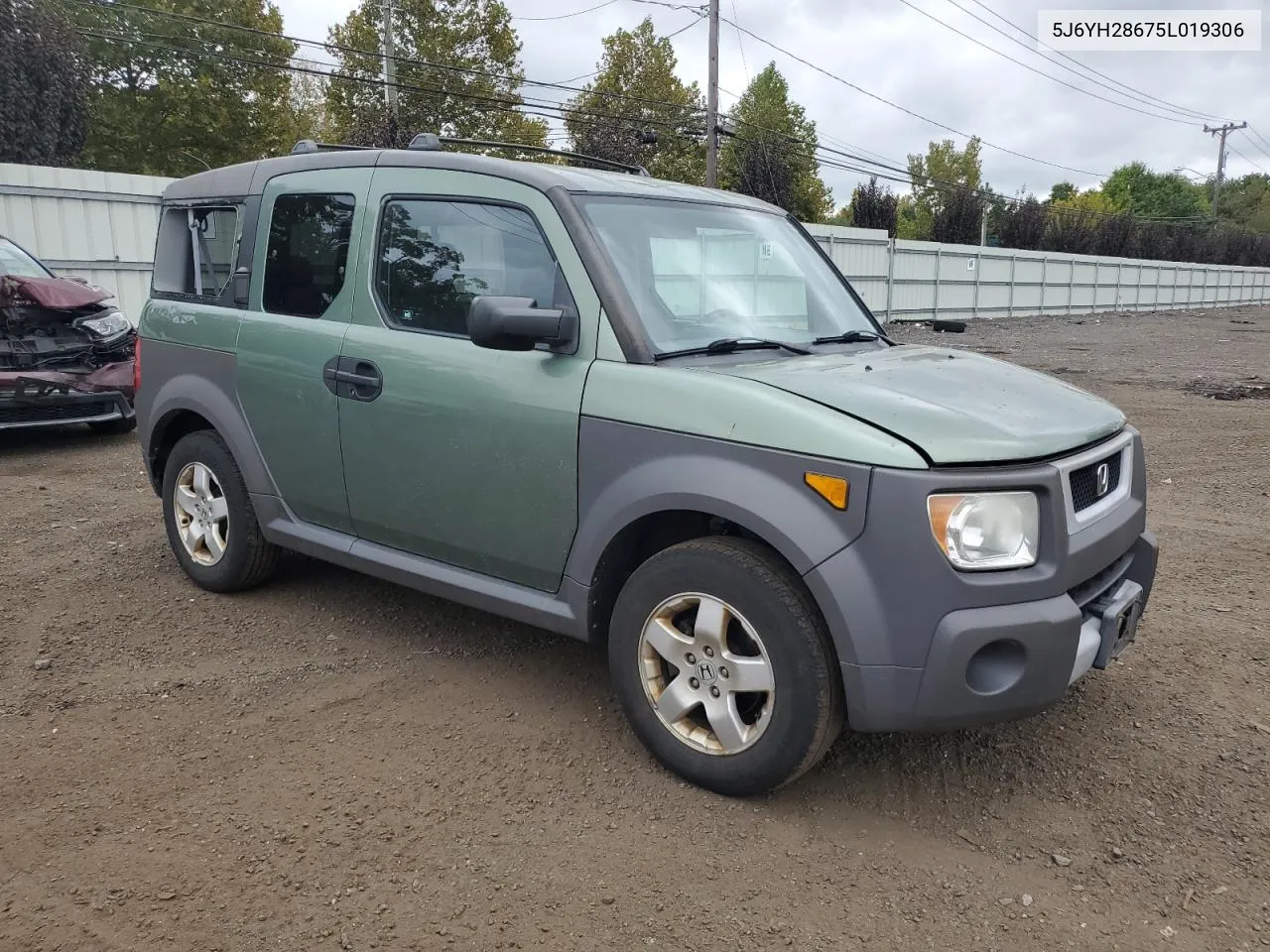 2005 Honda Element Ex VIN: 5J6YH28675L019306 Lot: 73004044