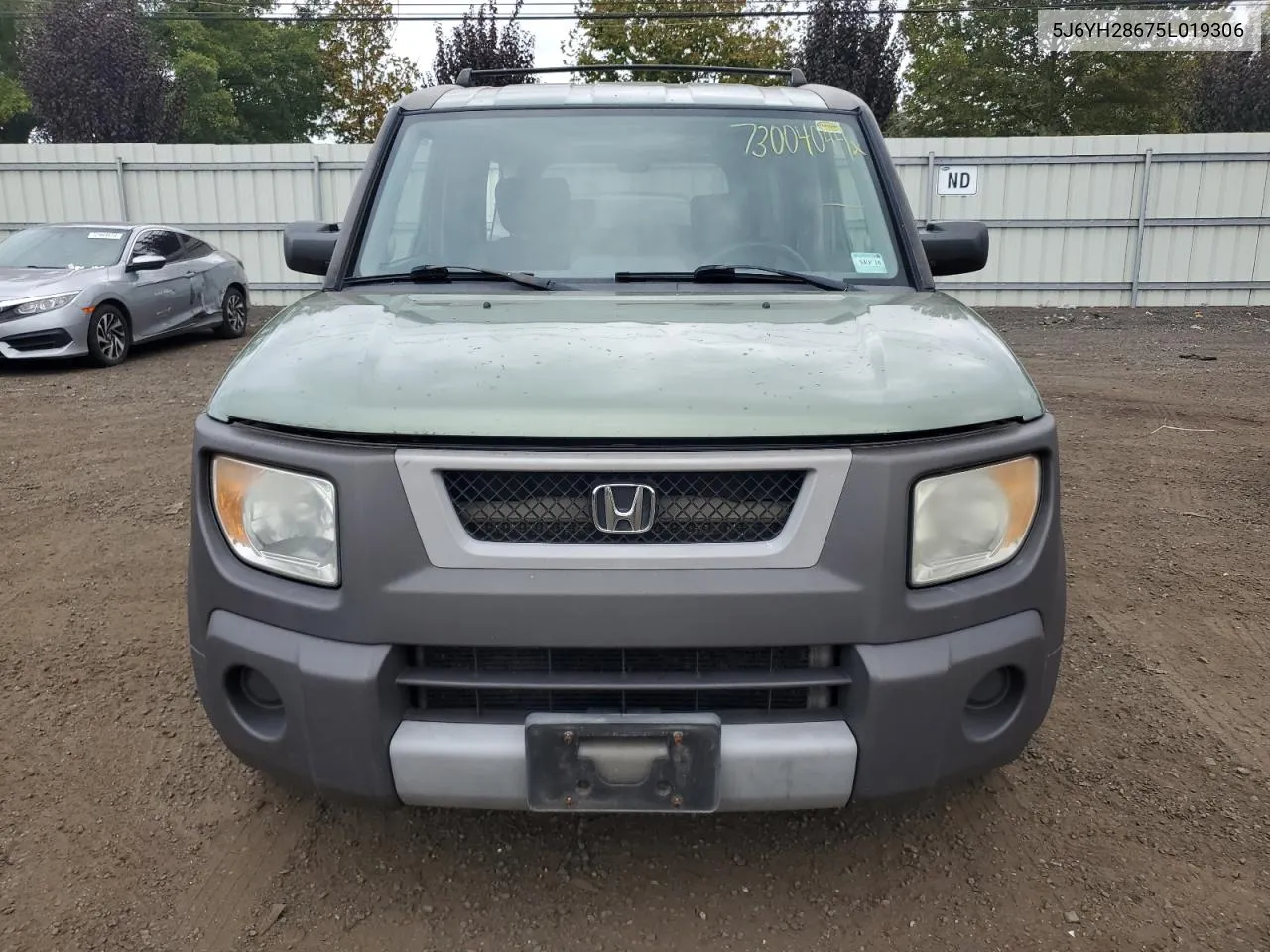 2005 Honda Element Ex VIN: 5J6YH28675L019306 Lot: 73004044